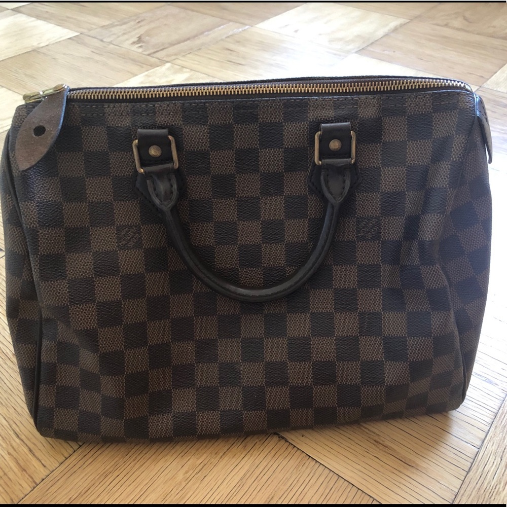 Louis Vuitton Speedy 30 Damier Ebene